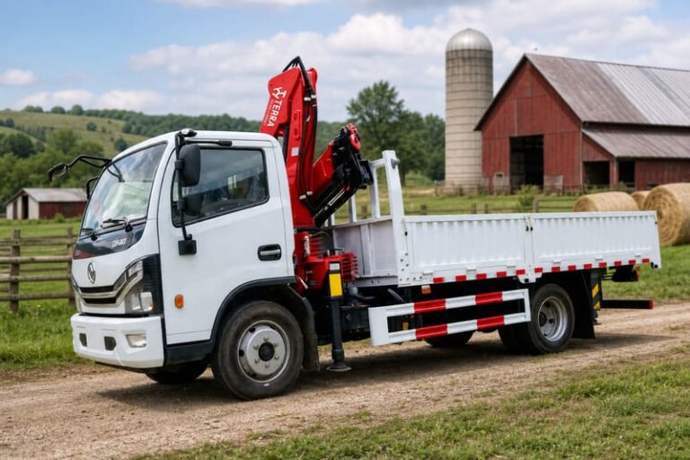 Case Study: SHACMAN TERRA TK1004 Knuckle Boom Crane