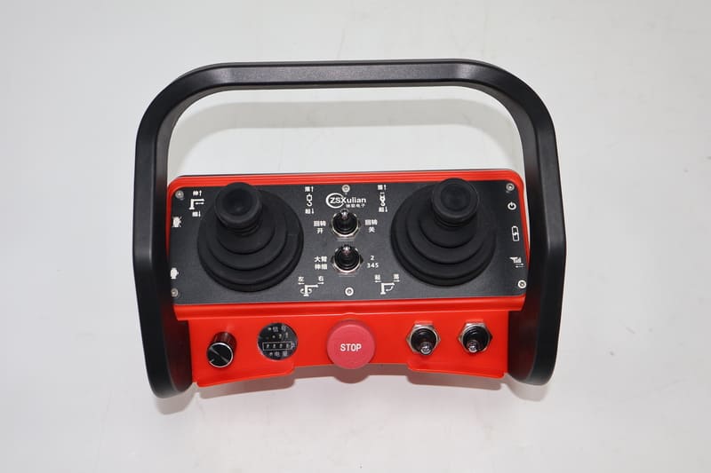 Truck Crane Remote Control 2-Dual-Axis Joystick New Products Red