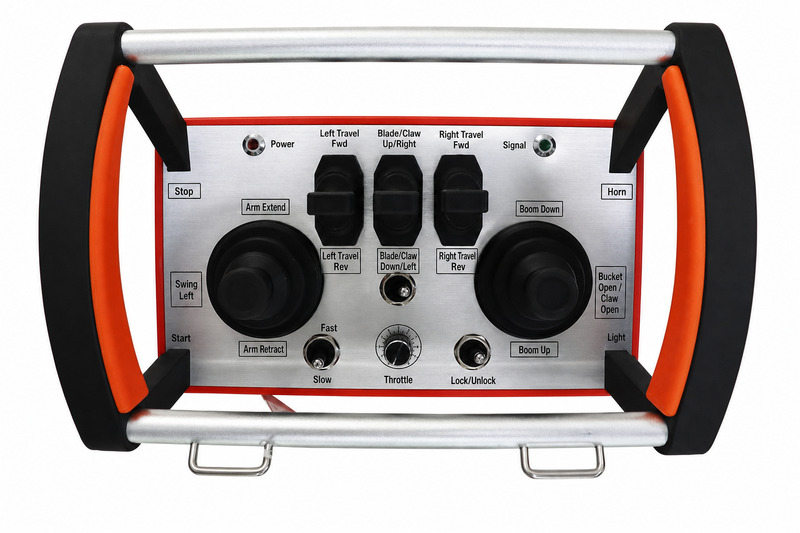 Excavator Remote Control 3-Joystick & 2-Dual Joystick