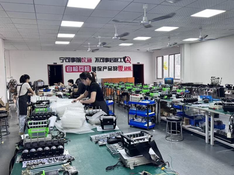 K&P Remote assembly and quality inspection line